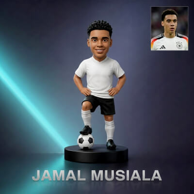 Jamal Musiala Football Player Figurine 3D Print Model