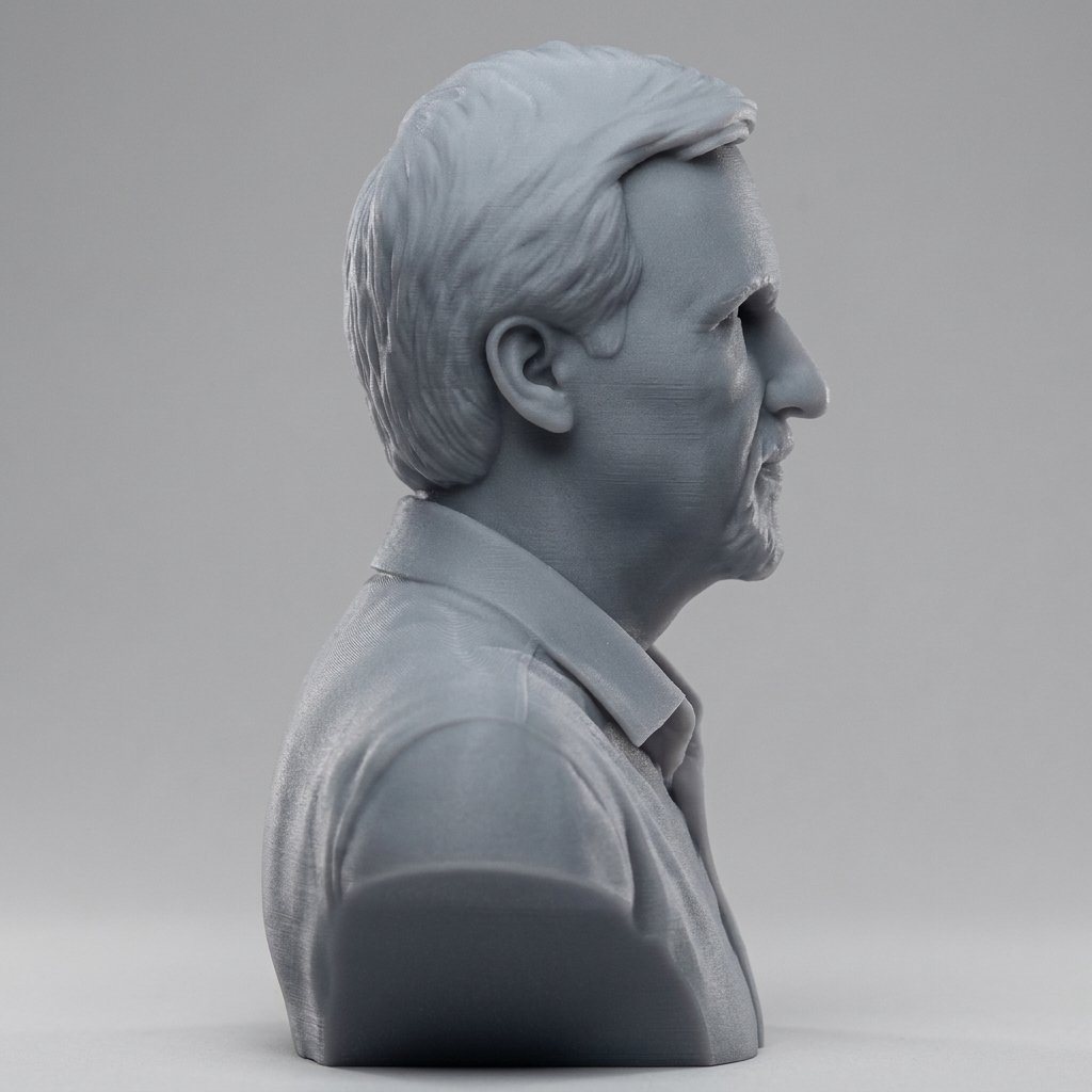 James Cameron Bust 3D Printable 3D Model