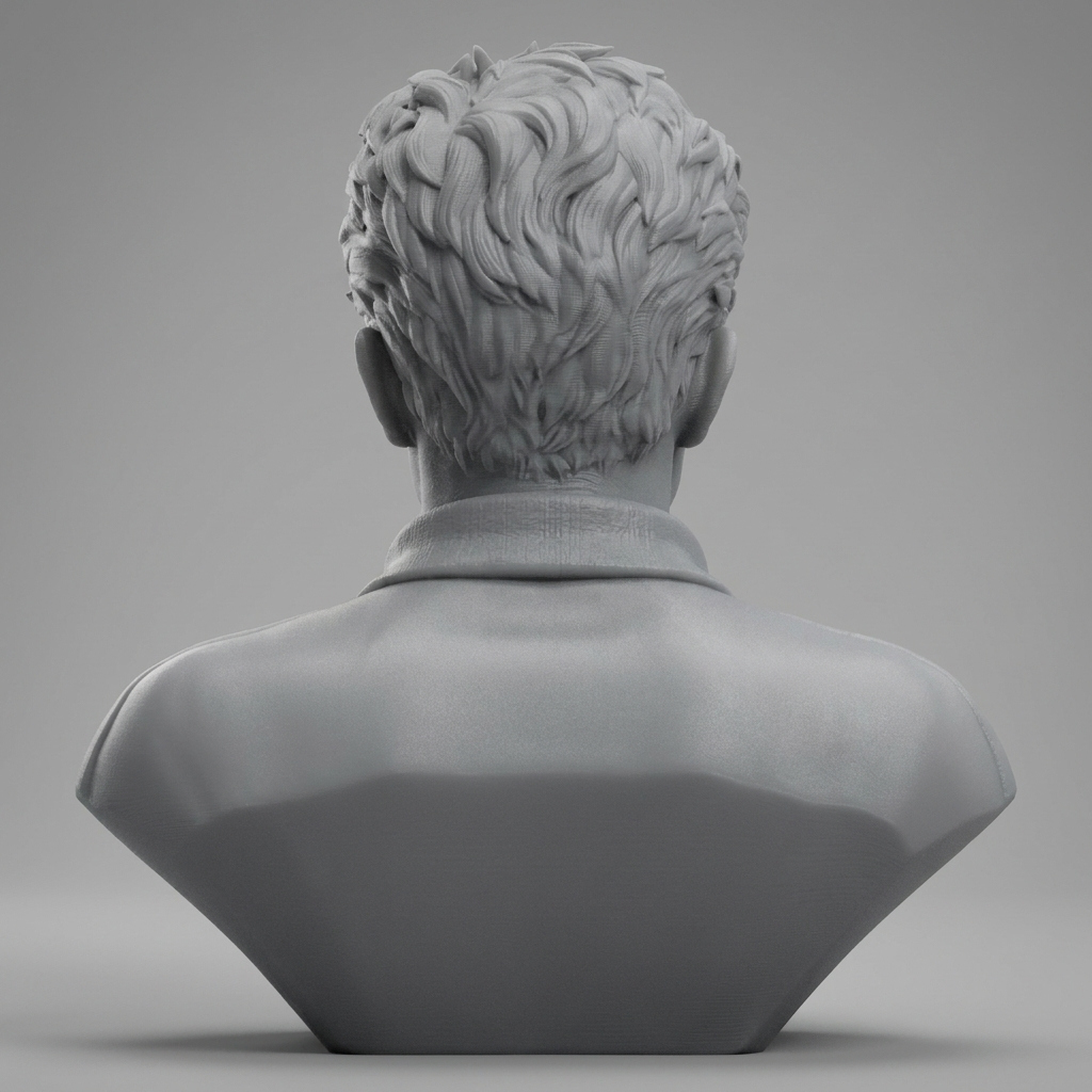 James Dean Bust 3D Printable 3D Model