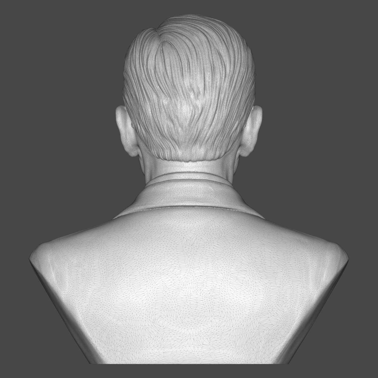 James Joyce 3D Printable Bust 3D Model