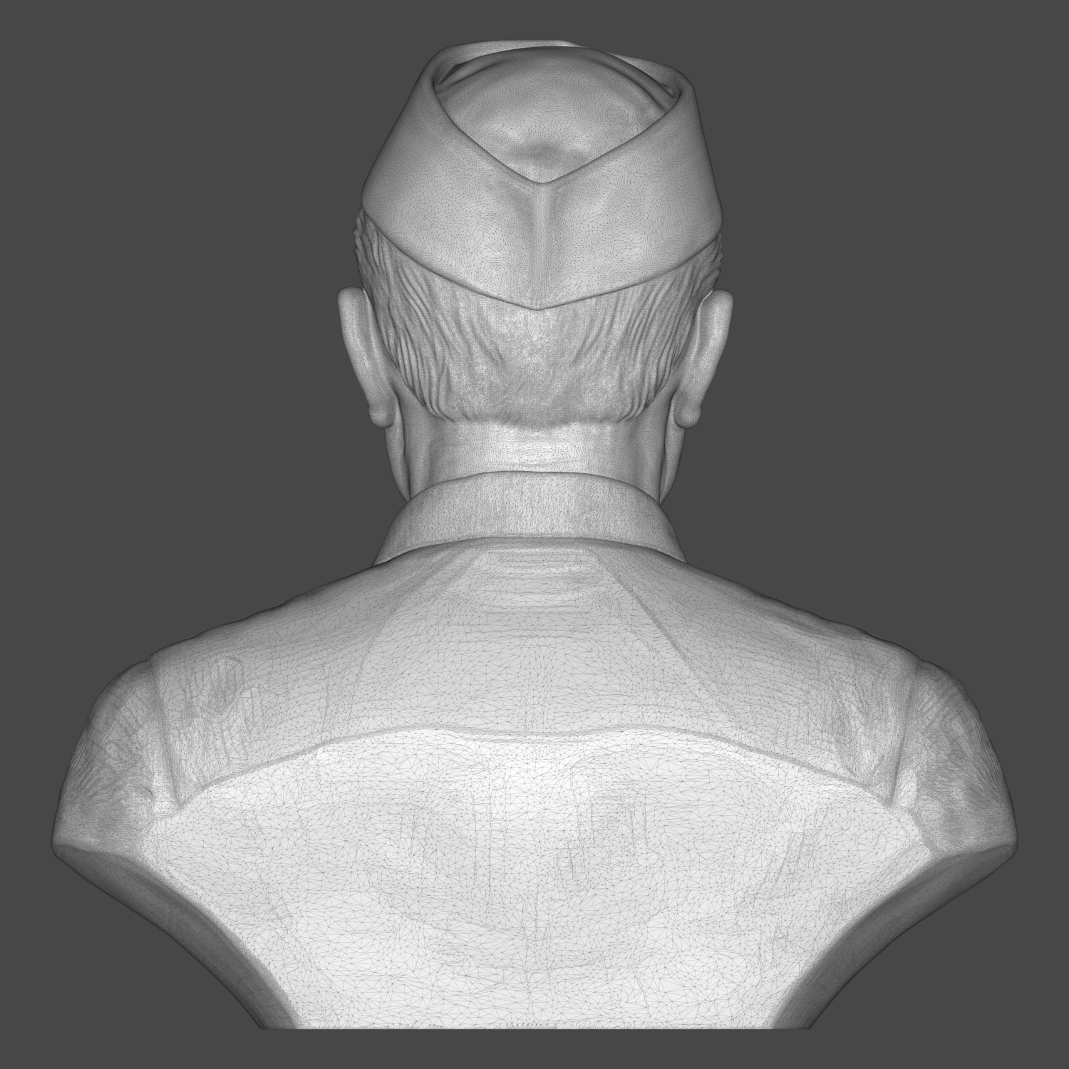 Jawaharlal Nehru 3D Printable Bust 3D Model