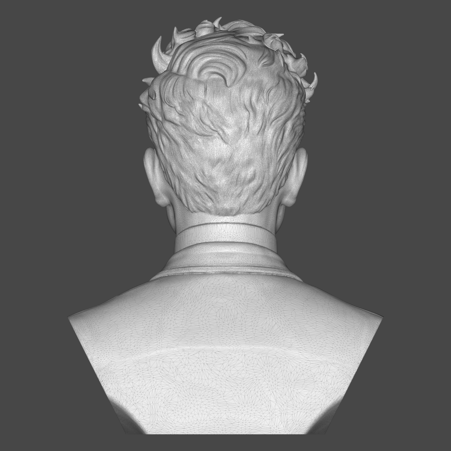 Jean Sibelius 3D Printable Bust 3D Model