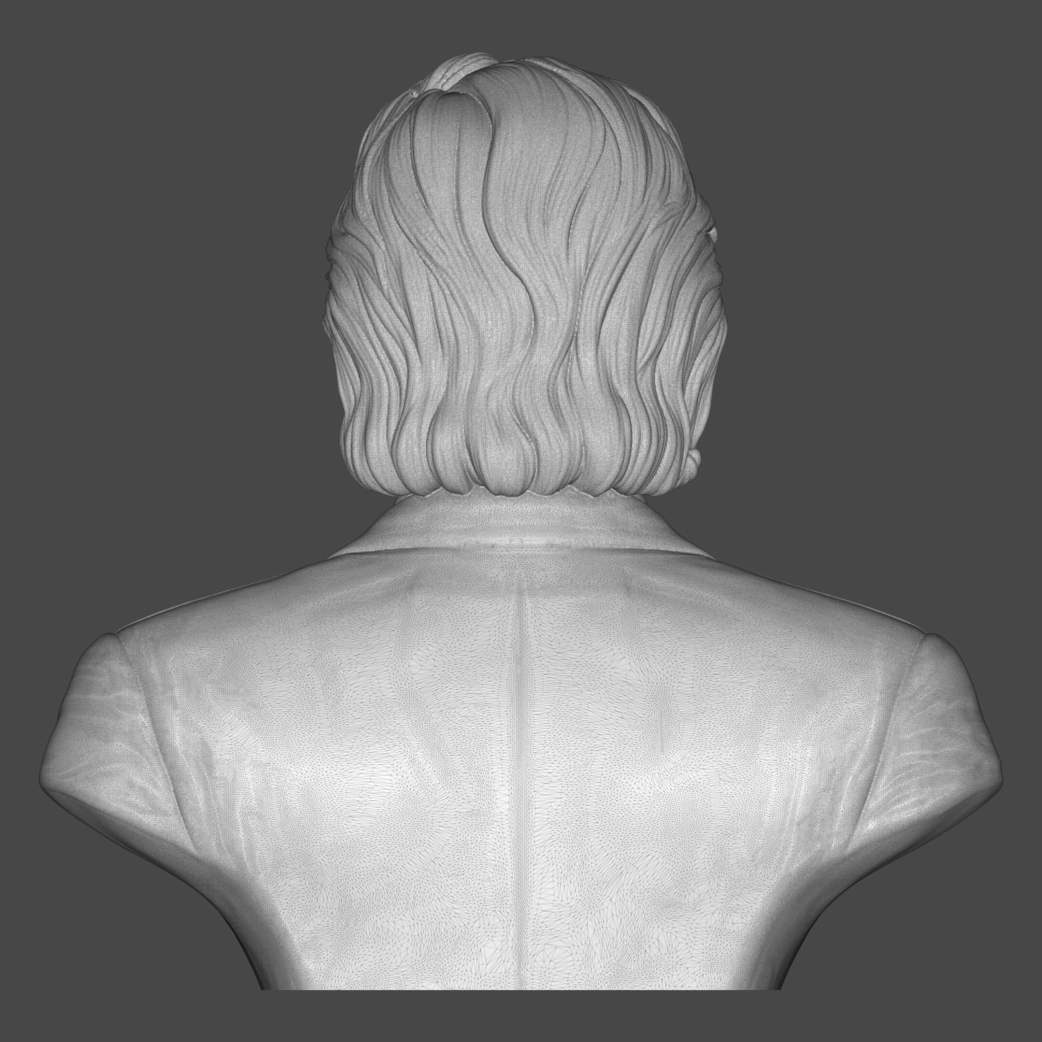 Jeff Bridges 3D Printable Bust 3D Model
