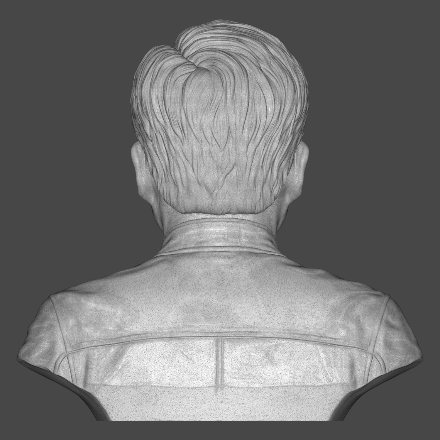 Jensen Huang Bust 3D Printable 3D Model