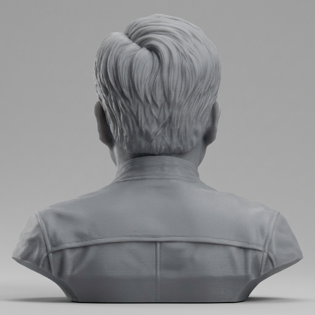 Jensen Huang Bust 3D Printable 3D Model