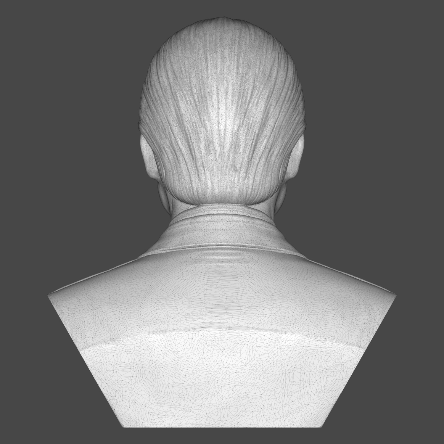 Jimmy Page 3D Printable Bust 3D Model