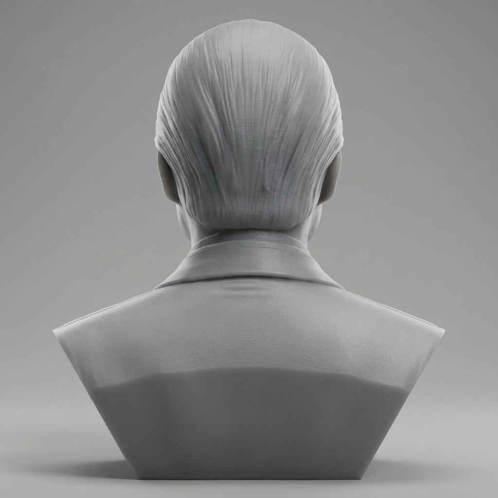 Jimmy Page 3D Printable Bust 3D Model