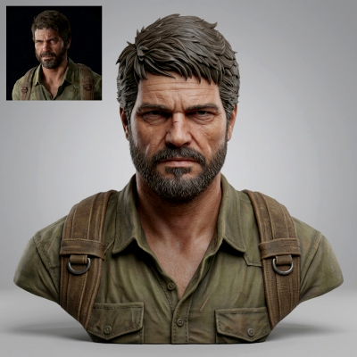 Joel Miller The Last of Us Character Bust