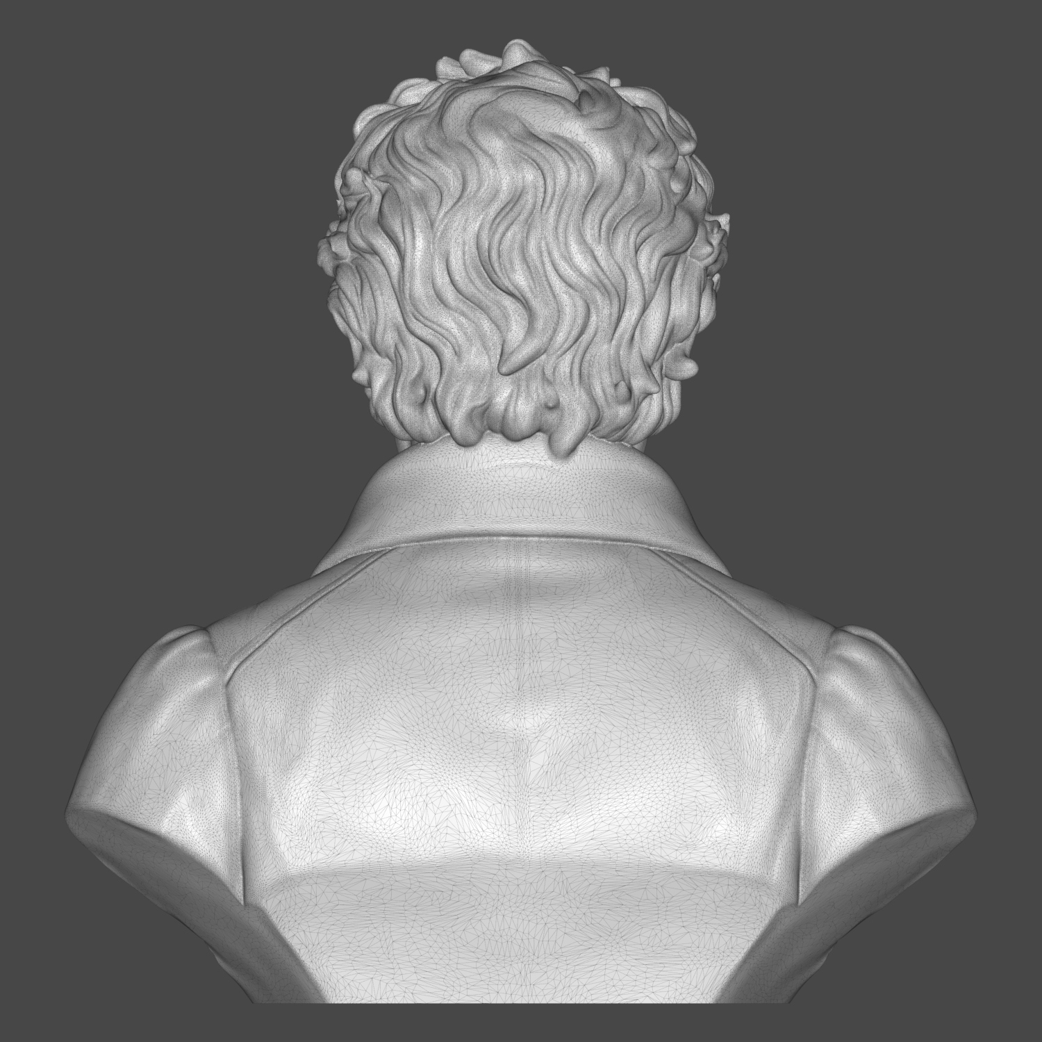 Johann Wolfgang von Goethe 3D Printable Bust 3D Model
