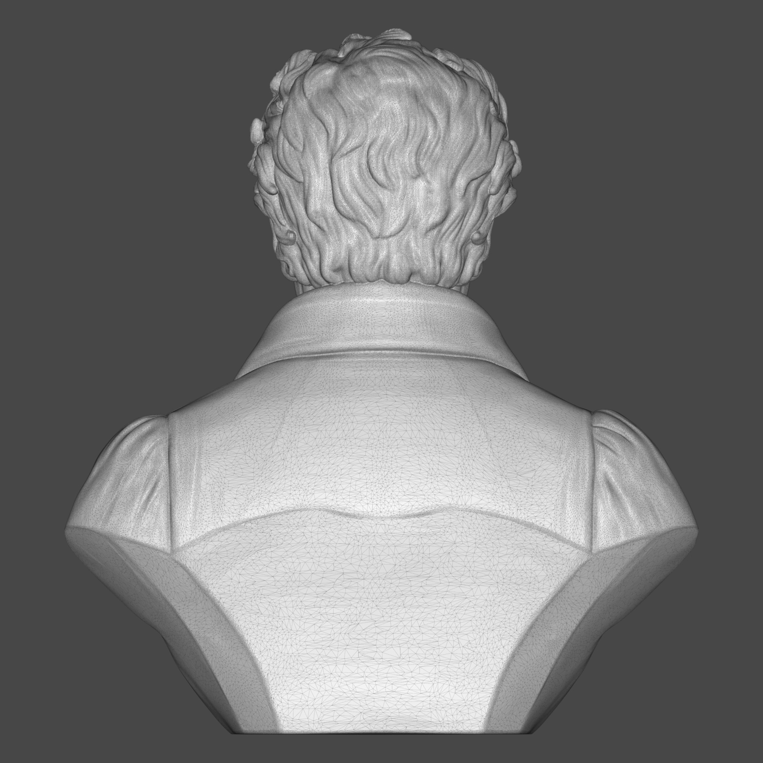 Johann Wolfgang von Goethe 3D Model