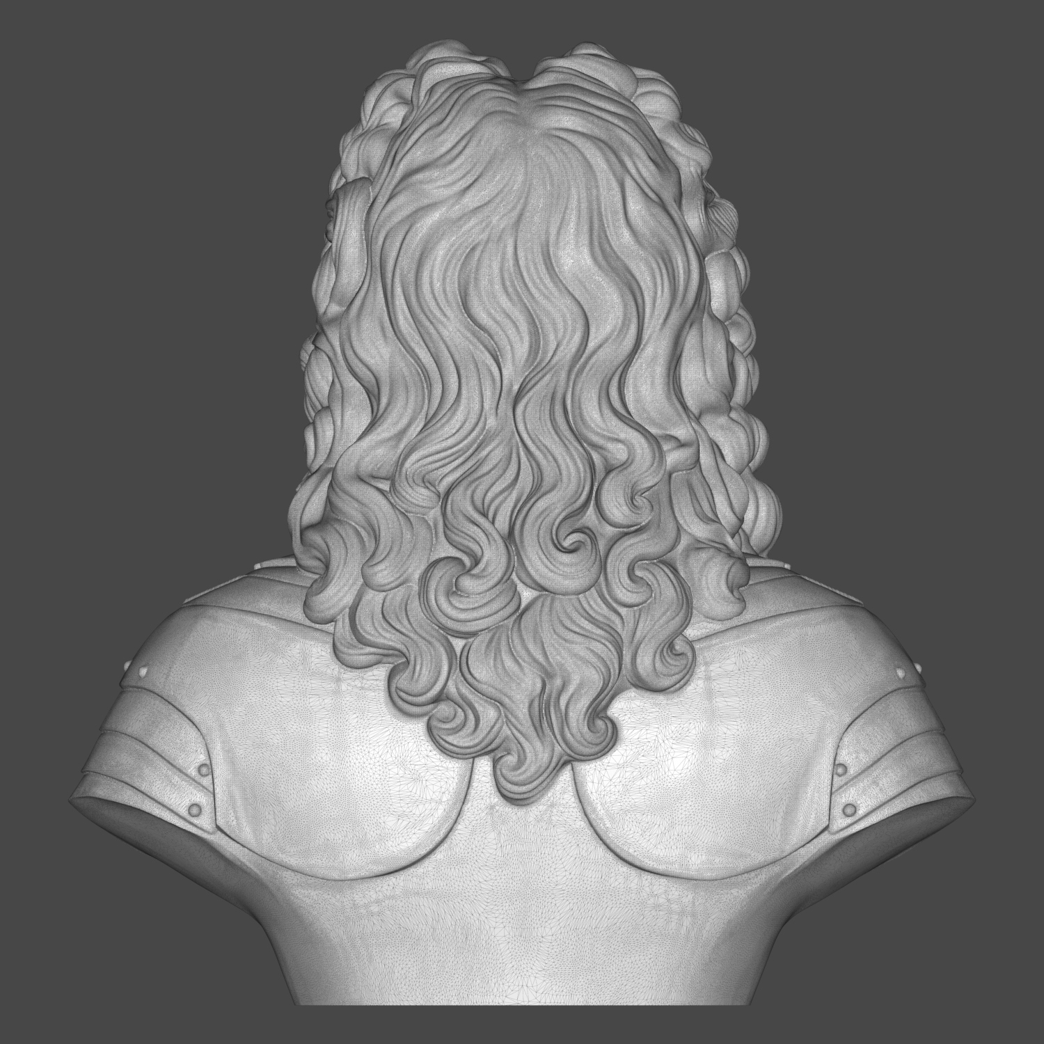 John Churchill Duke of Marlborough Historical Bust 3D Model