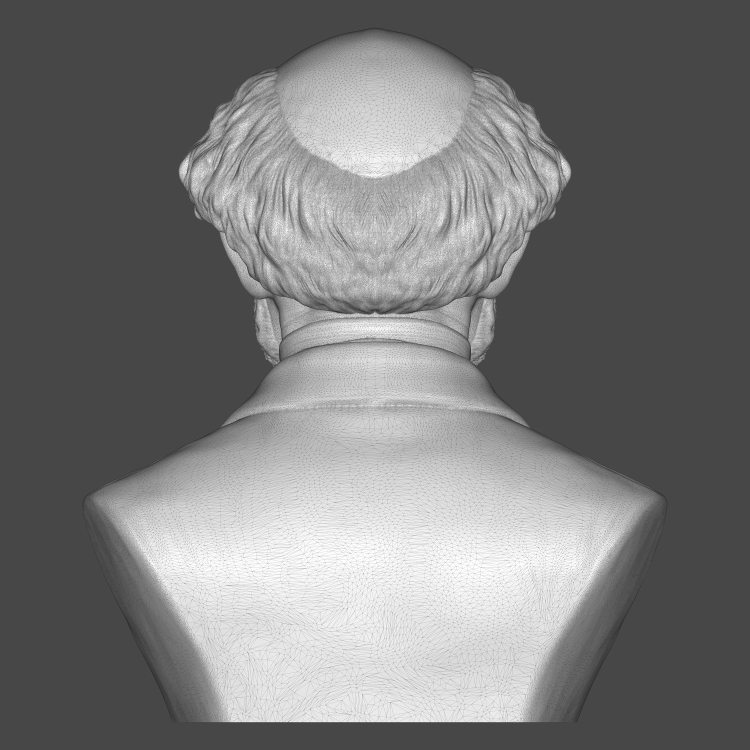 John Stuart Mill 3D Printable Bust 3D Model