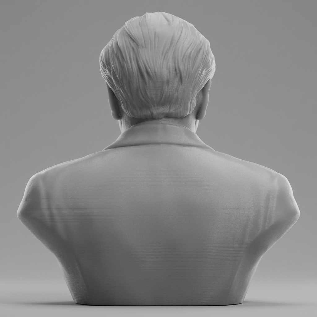 Jorge Luis Borges 3D Printable Bust 3D Model