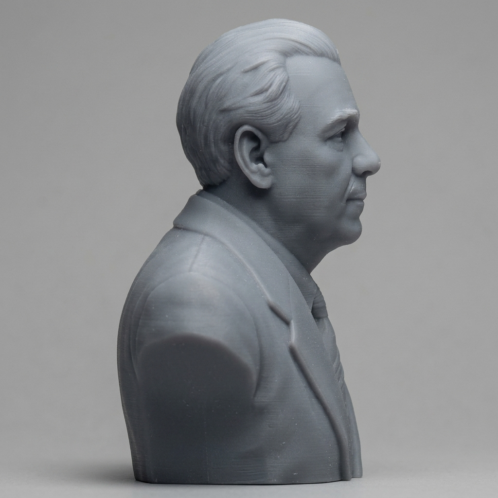 Jorge Luis Borges 3D Printable Bust 3D Model