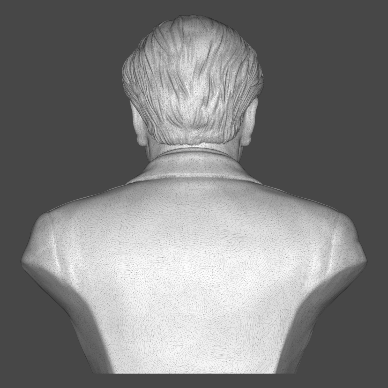 Jorge Luis Borges 3D Printable Bust 3D Model