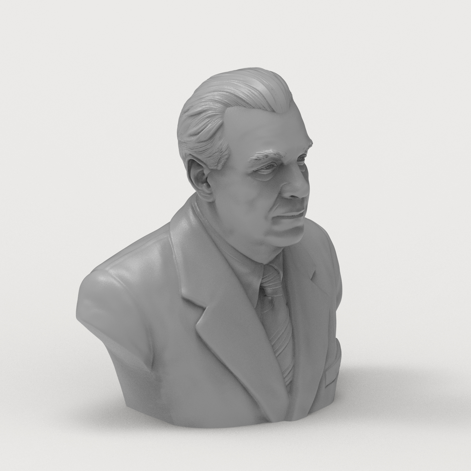 Jorge Luis Borges 3D Printable Bust 3D Model