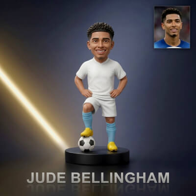 Jude Bellingham Footballer Figurine 3D Print Model