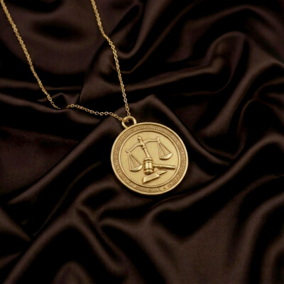 Justice Scales “Legal Professional Medallion