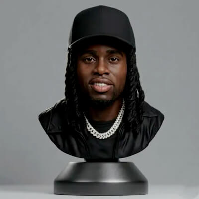 Kai Cenat 3D Printable Bust