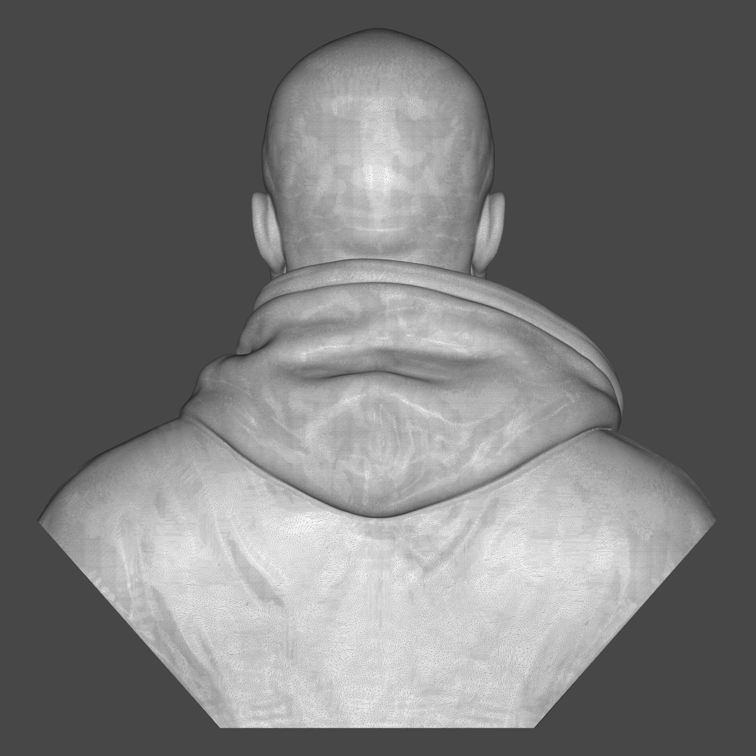 Kanye West 3D Printable Bust 3D Model