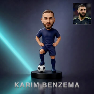Karim Benzema 3D Printable Figurine