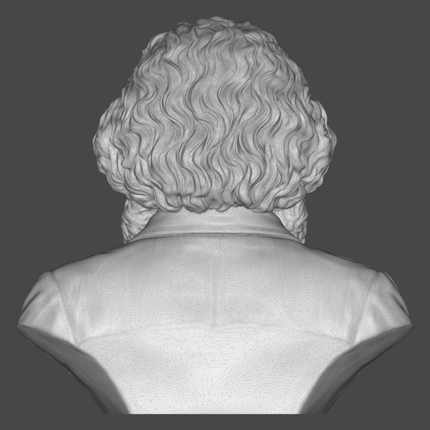 Karl Marx 3D Printable Bust 3D Model