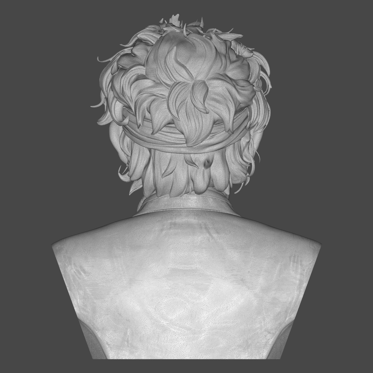 Keith Richards 3D Printable Bust 3D Model