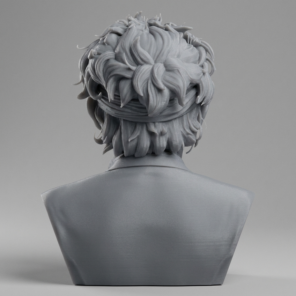 Keith Richards 3D Printable Bust 3D Model