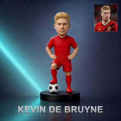 Kevin De Bruyne Footballer Figurine 3D Print Model