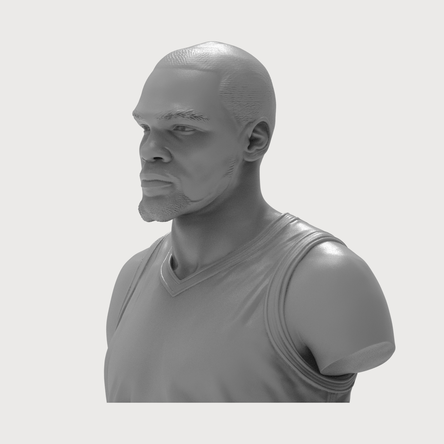 Kevin Durant 3D Printable Bust 3D Model