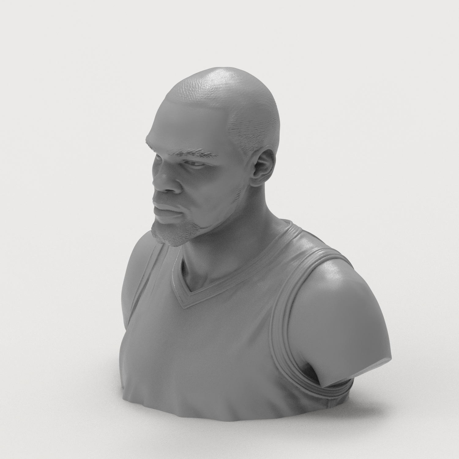 Kevin Durant 3D Printable Bust 3D Model