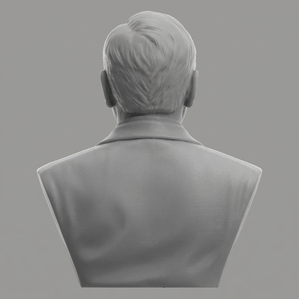 Kevin Spacey 3D Printable Bust 3D Model