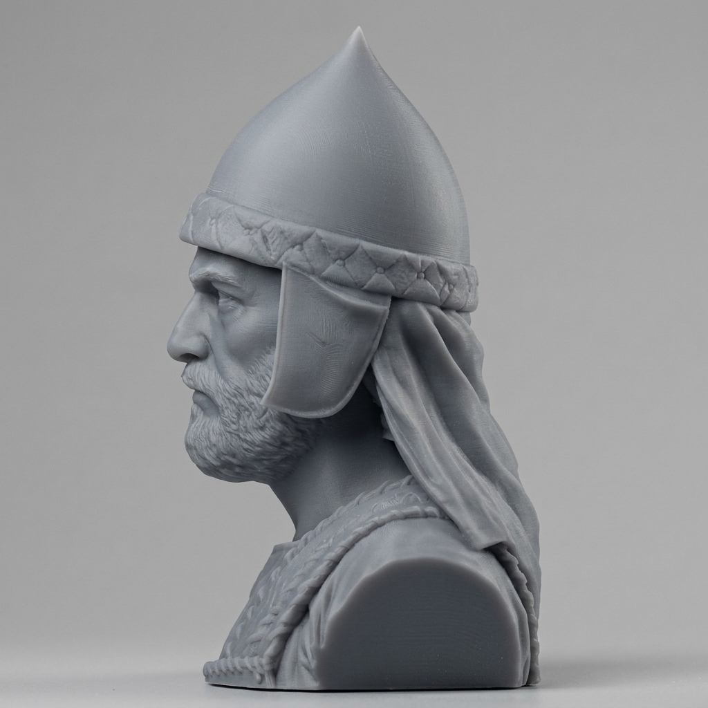 Khalid ibn al Walid Sword 3D Printable Bust 3D Model
