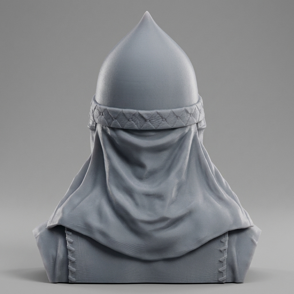 Khalid ibn al Walid Sword 3D Printable Bust 3D Model