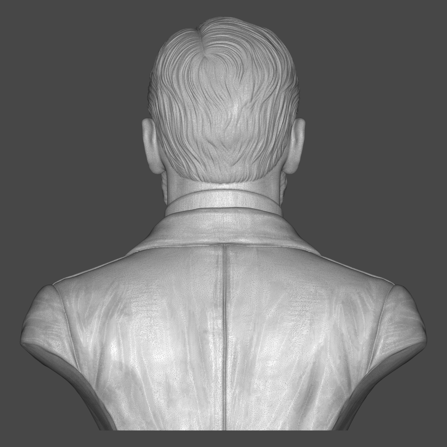 King George V of the United Kingdom Portrait Bust 3D Model