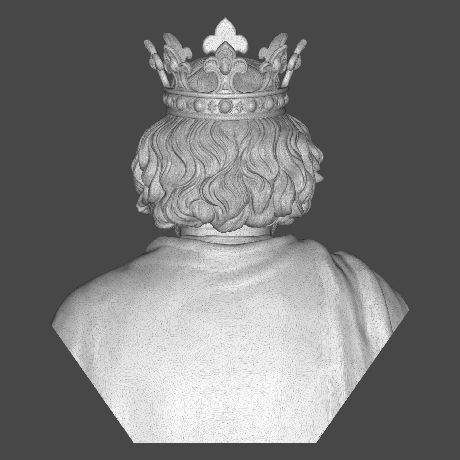 King Henry III 3D Printable Bust 3D Model