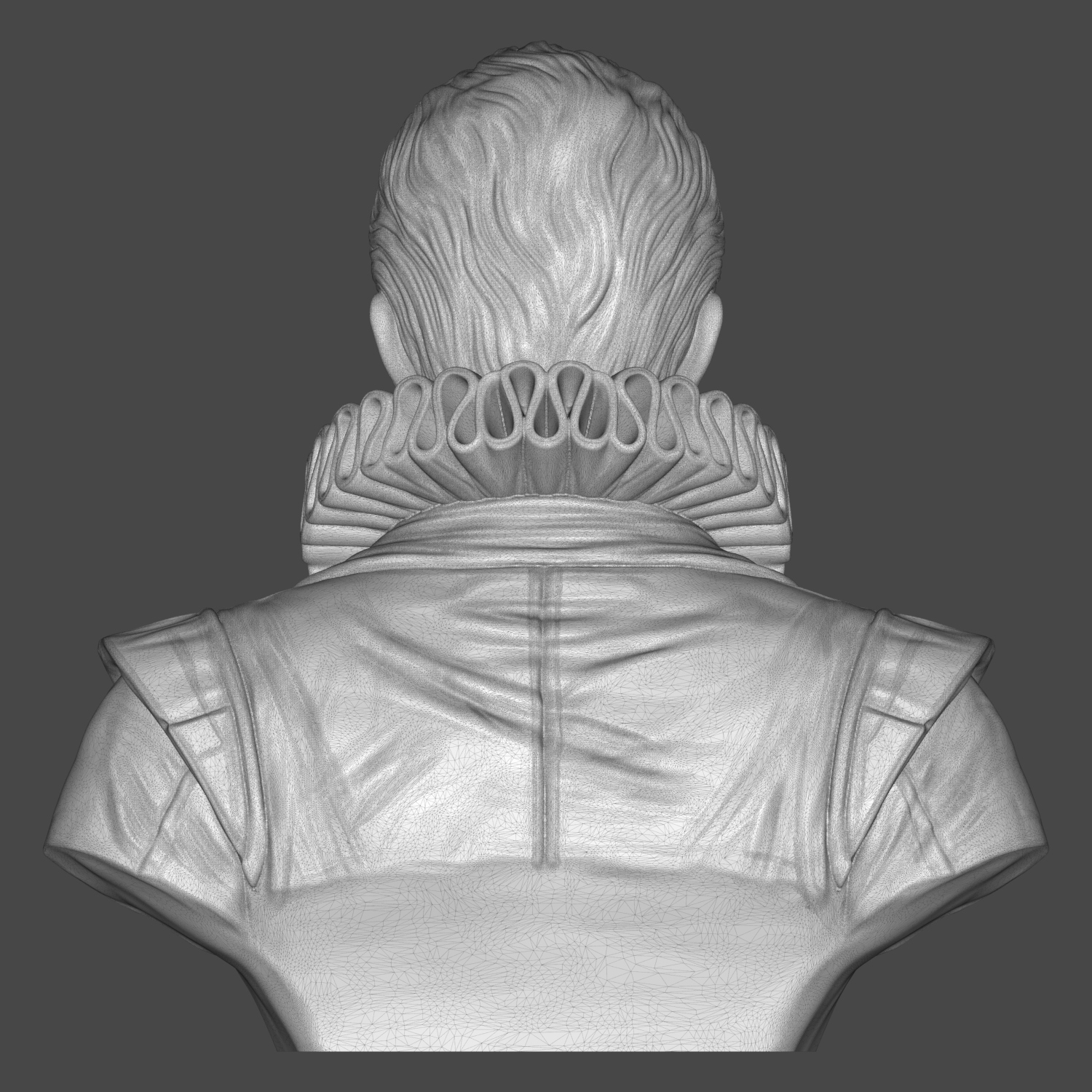 King Henry IV of France Portrait Bust 3D Model