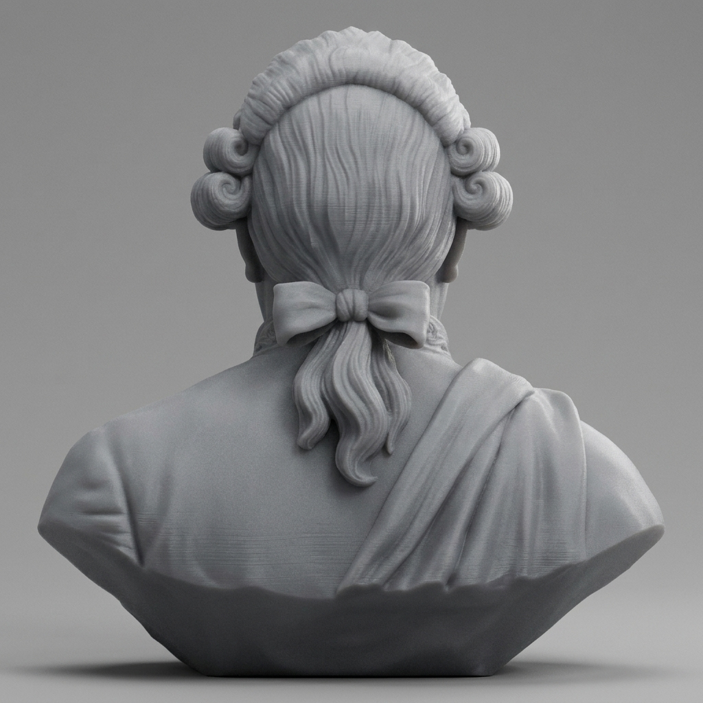 King Louis XVI of France Portrait Bust 3D Model