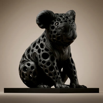 Koala 3D Printable Figurine 3D Print Model