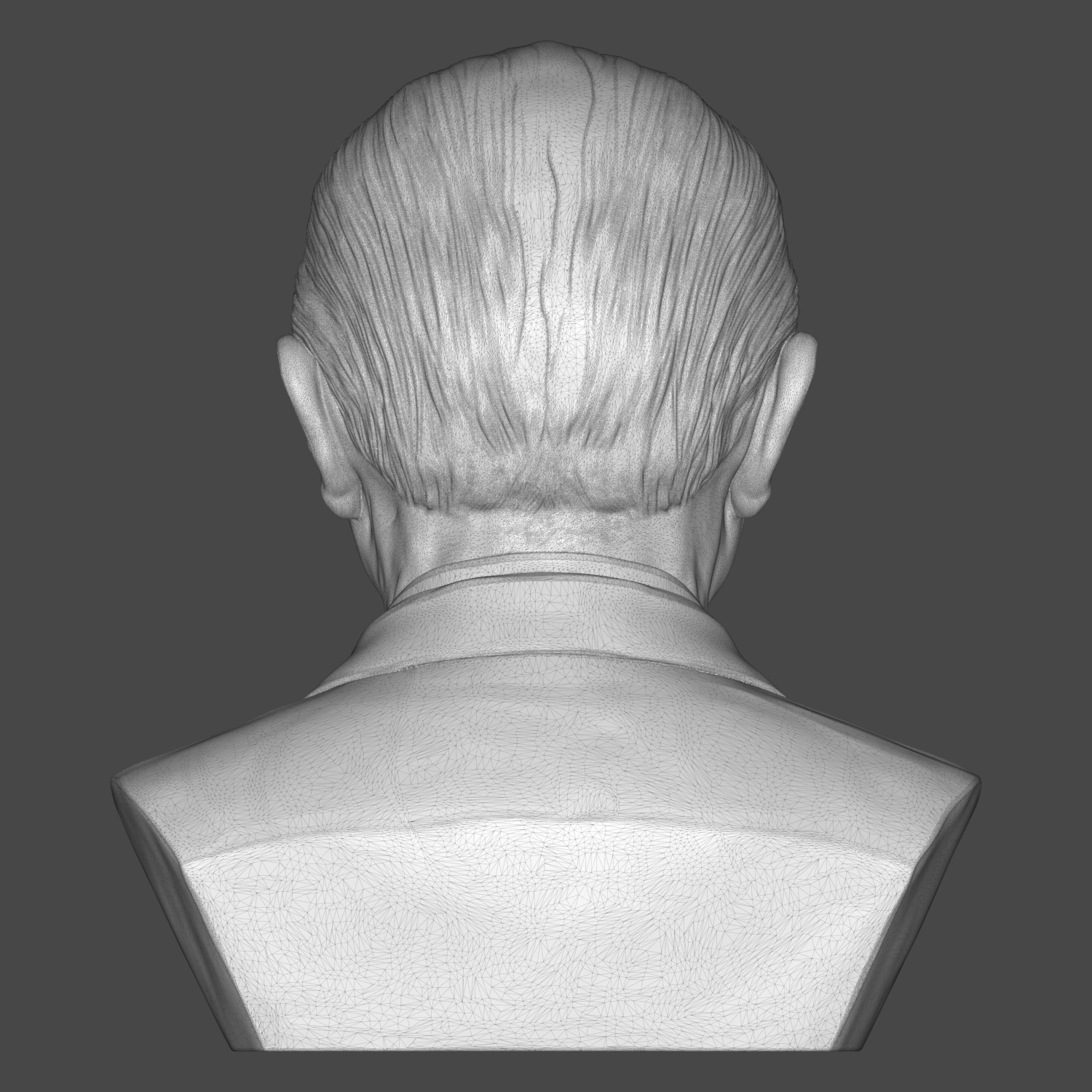 Konrad Adenauer 3D Printable Bust 3D Model