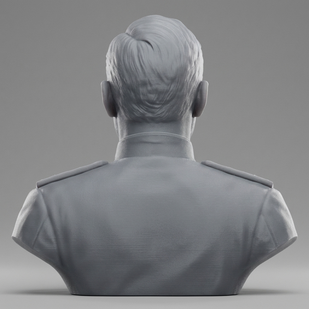 Konstantin Rokossovsky 3D Printable Bust 3D Model