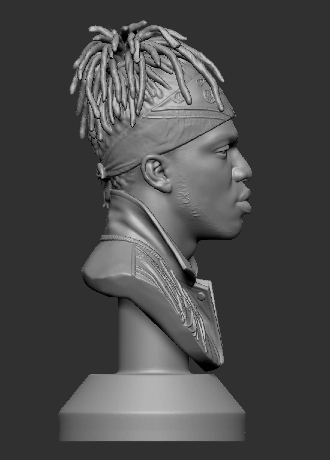 KSI 3D-Printable Bust 3D Model
