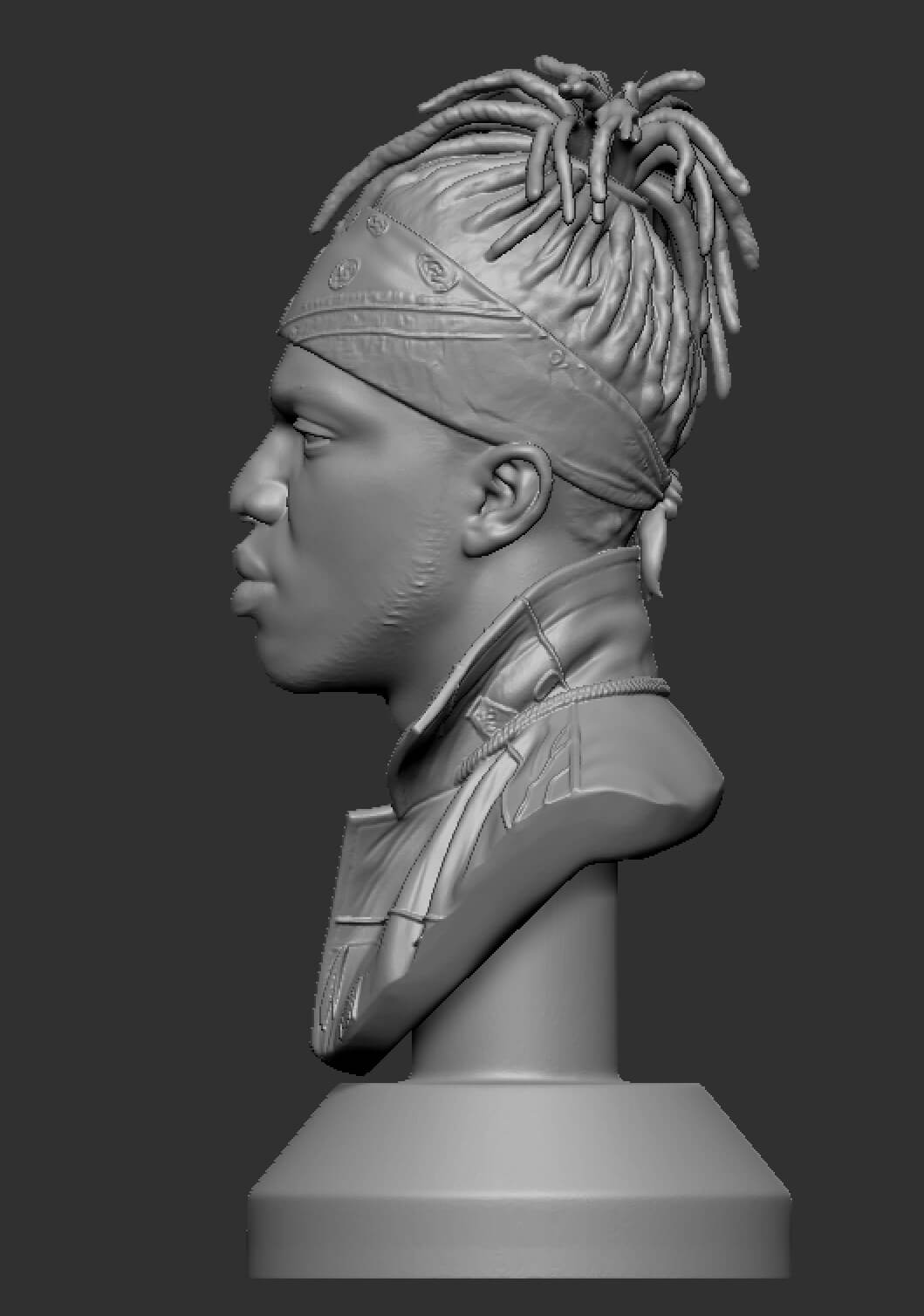 KSI 3D-Printable Bust 3D Model