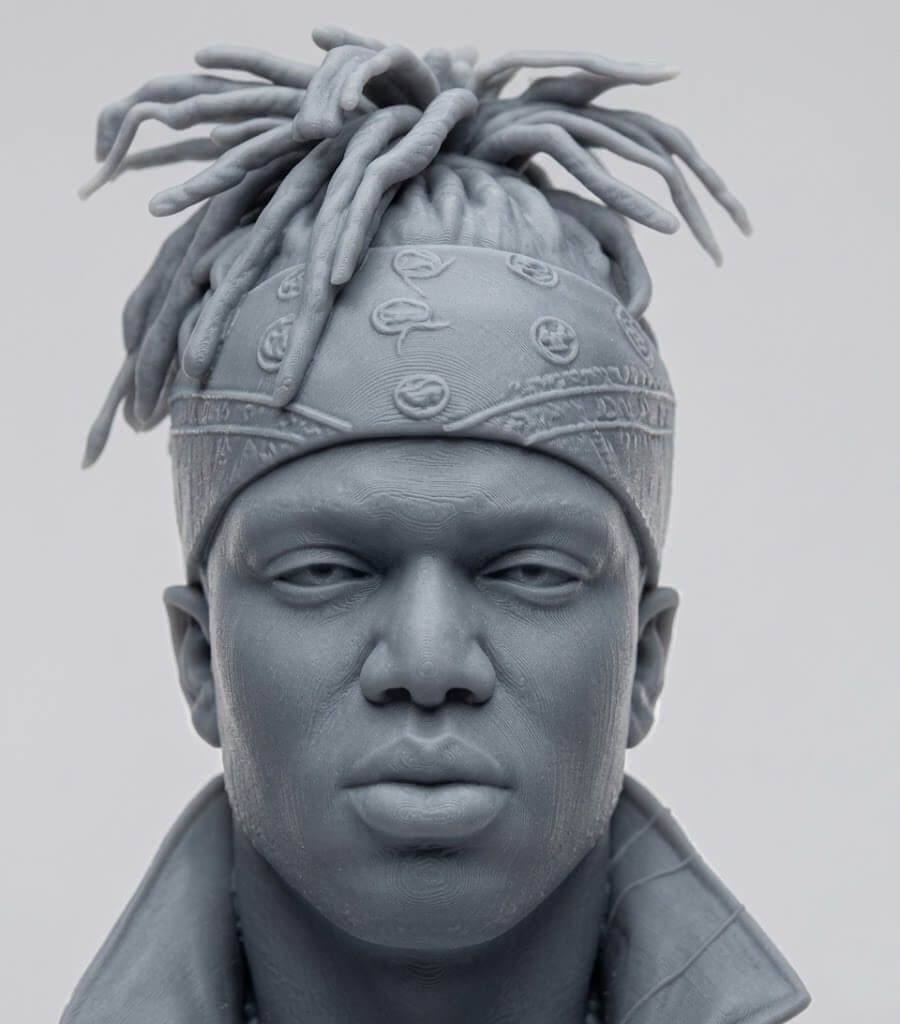 KSI 3D-Printable Bust 3D Model