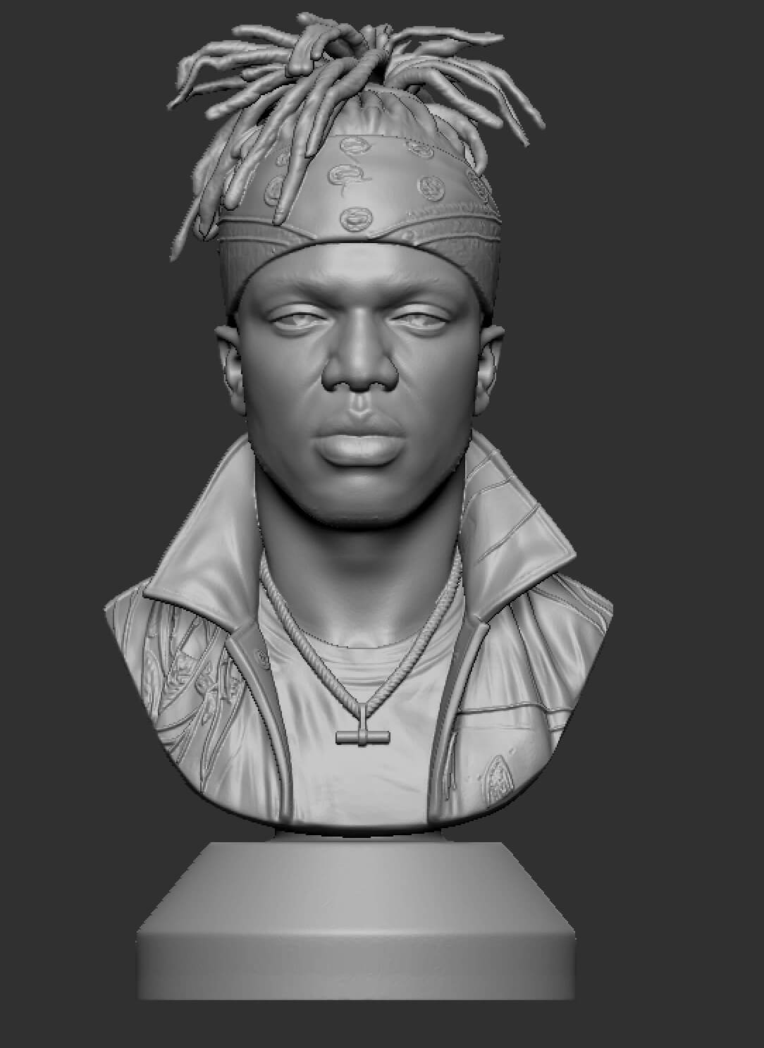 KSI 3D-Printable Bust 3D Model