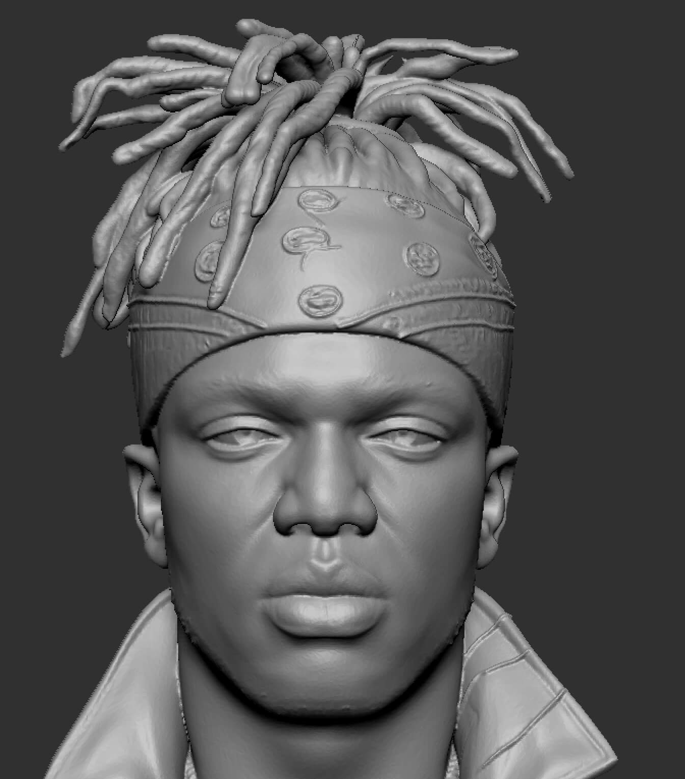 KSI 3D-Printable Bust 3D Model