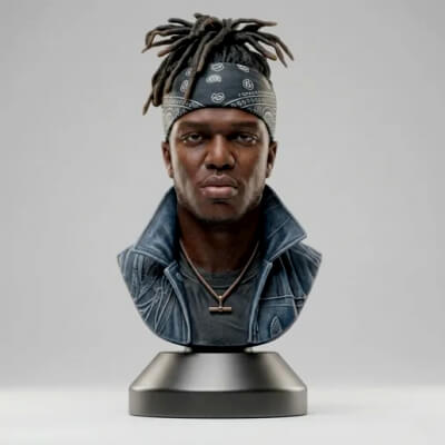 KSI 3D-Printable Bust
