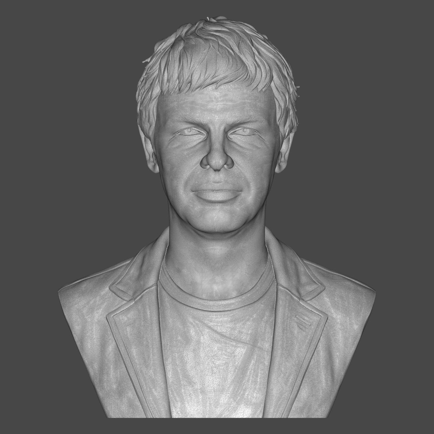 Larry Page Portrait Bust 3D Printable 3D Model