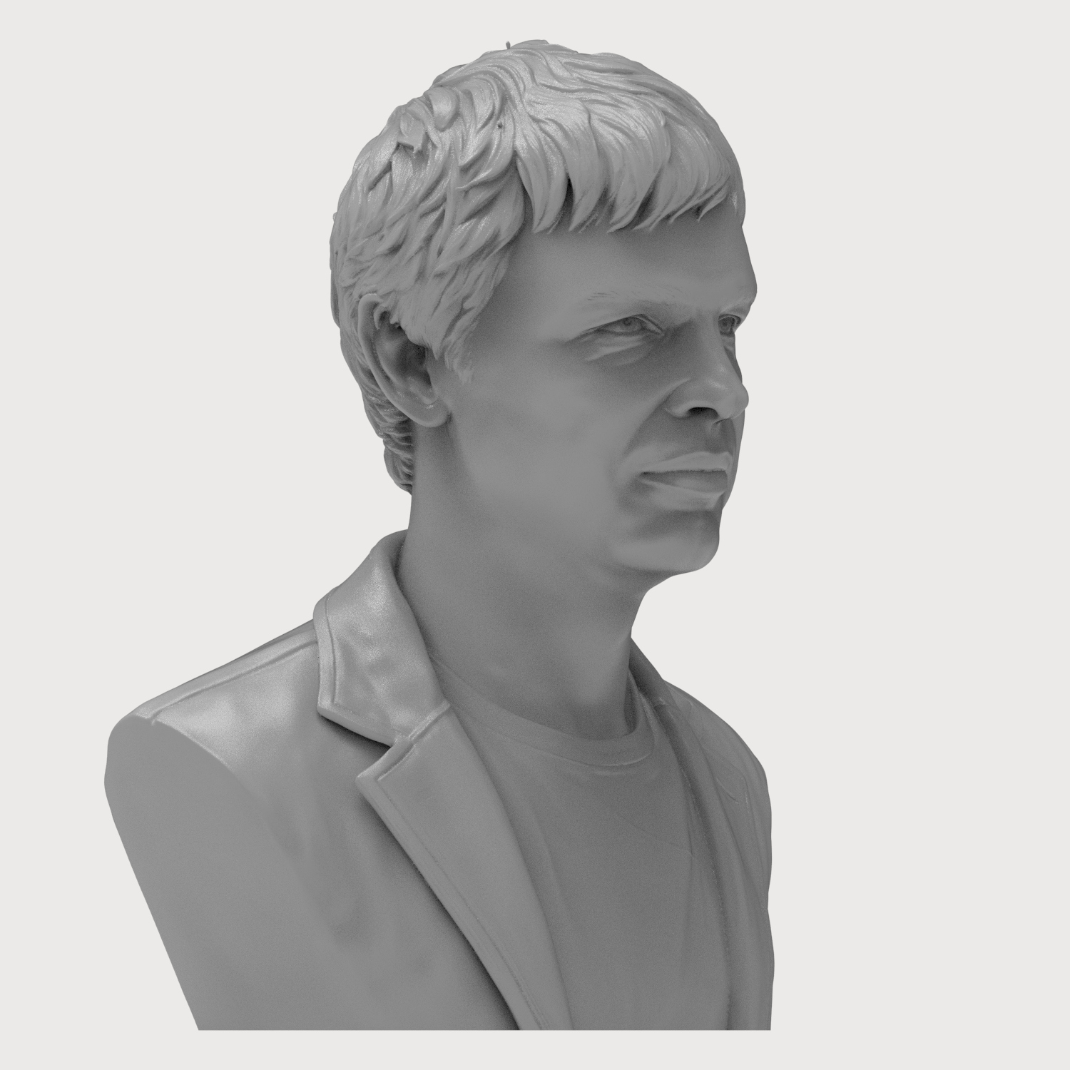 Larry Page Portrait Bust 3D Printable 3D Model