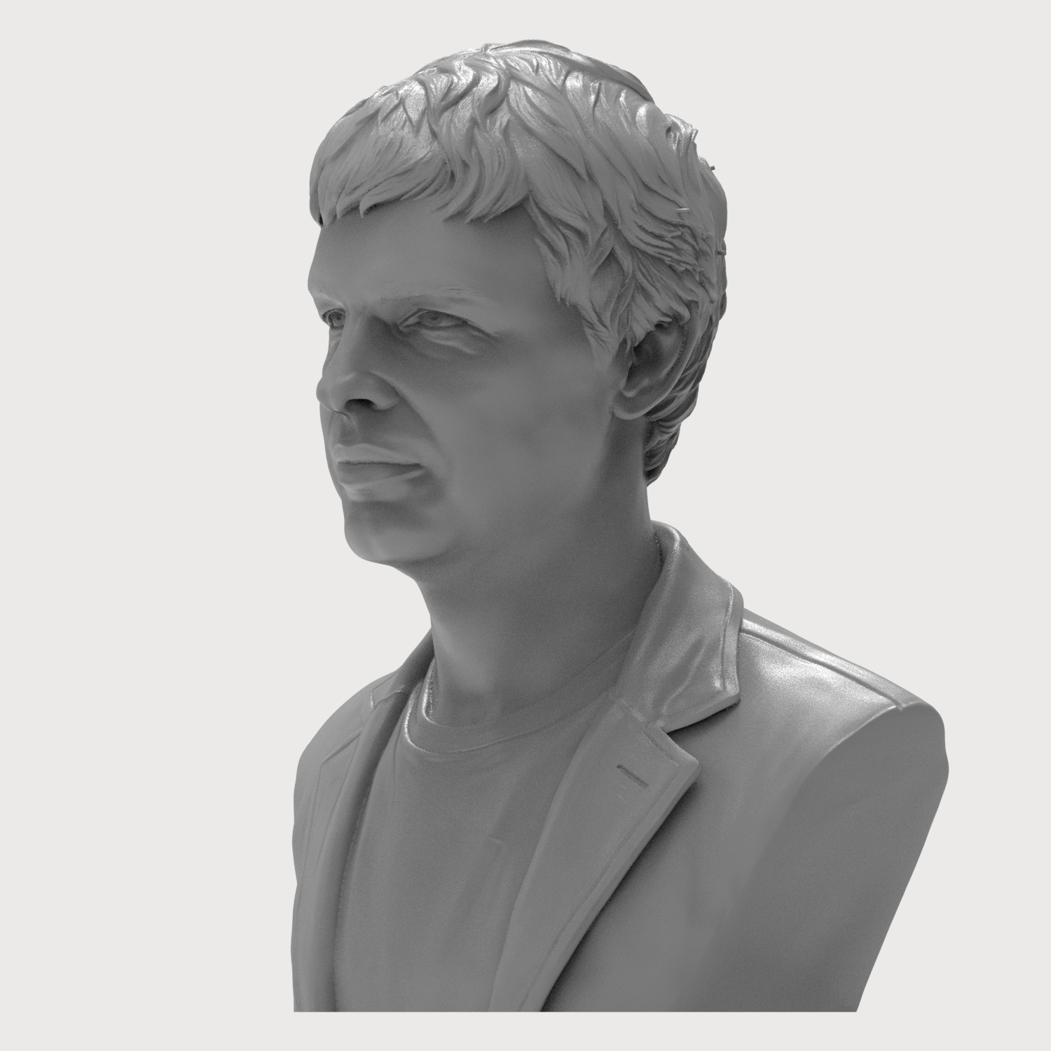 Larry Page Portrait Bust 3D Printable 3D Model